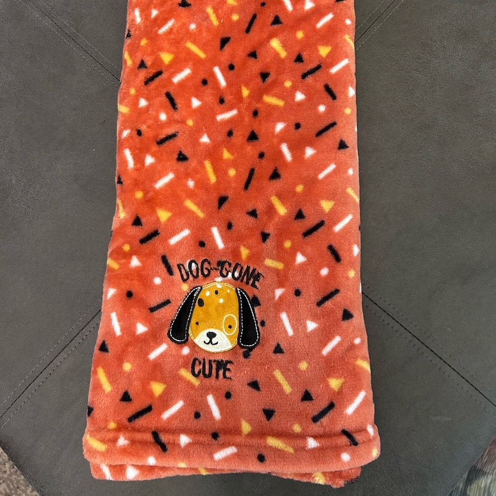 Millie & Mylie Brown Fleece Blanket